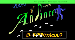 Desktop Screenshot of grupoandante.net